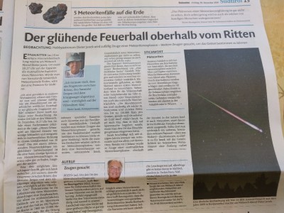 Tageszeitung Dolomiten