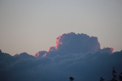 &quot;Wolkenglühen&quot;, 3.8.17, 21.21, Wolperndorf