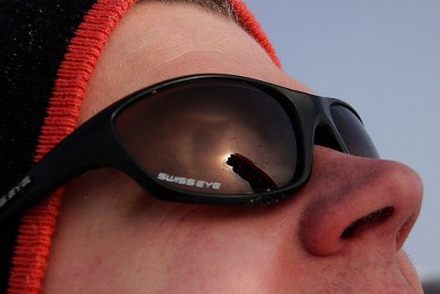 Kevin mit Halo im Auge :-)