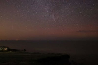 22:34 MEZ : es geht los; iso 3.200, f1.4, 10 sek