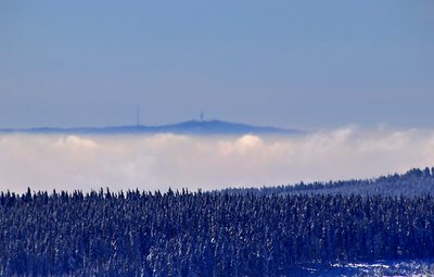 Schneeberg und Ochsenkopfantenne