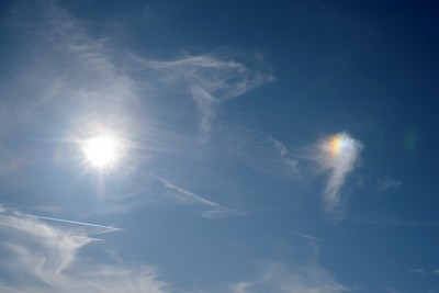 Nebensonne H=3 um 13:49MEZ
