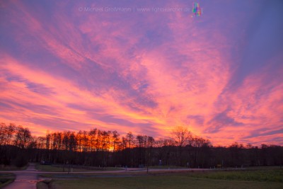 Morgenrot vom 24.Dez.