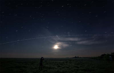 ISS-Überflug 18.05.2019, 22:53 MESZ; Standort Wehrblecker Heide