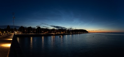 23:42 MESZ, Azimut 275° - 40°, Höhe 25°, Helligkeit 2<br />24mm (Panorama 3x2), f/2,2 ISO 200, 2 Sek.