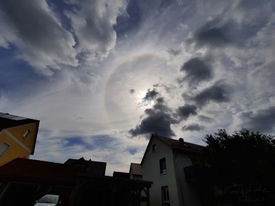 22° Halo um 10:01 MESZ