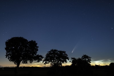 Standort: Wardenburg bei Oldenburg<br />Azimut: 340° bis 35°, Höhe: 5°, Helligkeit: 4<br />01:54 Uhr MESZ, 50 mm, f/1.6, 6.0 sec, ISO 800