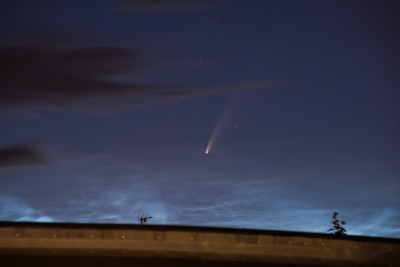 Fotografiert aus dem Fenster heraus, in Flensburg (10.07.2020)