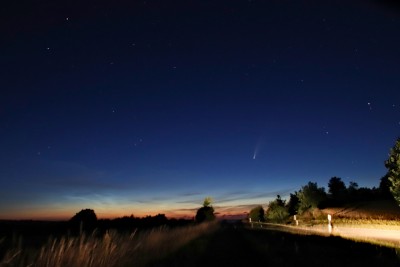 0.00 UTC, schwache NLC Azi: ca. 340-5°