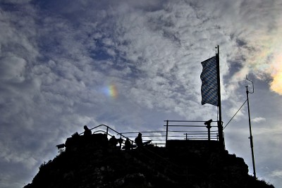 14.20 MEZ - Irisieren und Nebensonne am Gacher Blick