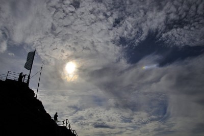 14.22 MEZ - Beschweifte Nebensonne am Gacher Blick