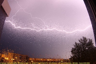 Gewitter Rostock 05./06.07.2015 (So. auf Mo.)