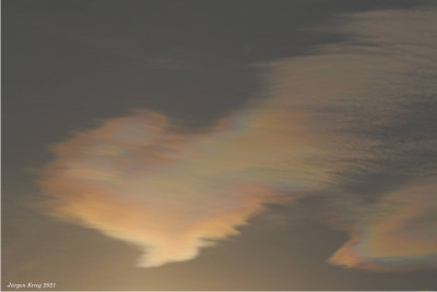 irisierende Wolke Juni 2021