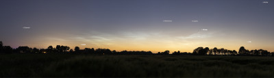 Panorama aus 11 x 70 mm Hochkant, f/2.8, ISO 1600, 10 s<br />Uhrzeit: 00:53 Uhr MESZ<br />Ausdehnung: 310° bis 10°<br />Höhe: bis 7°<br />Helligkeit: H1