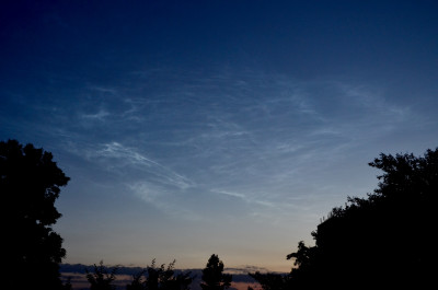 Foto vom Balkon der allerdings Richtung SW zeigt.