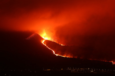 Vulkan La Palma, 25.9.2021