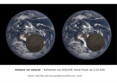 Mondtransit vor der Erde – von DISCOVR aus (NASA)