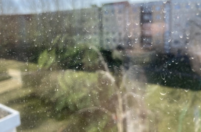 verkleinerter Fensterscheibeneindruck