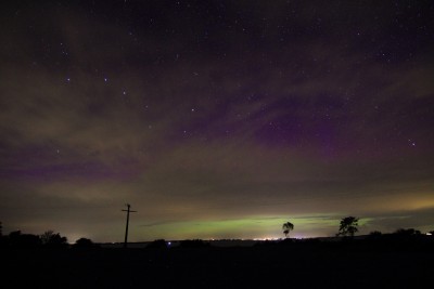 Leider haben sich immer mehr Wolken ins Bild geschoben. 12mm mit 30s bei ISO 1600 f4