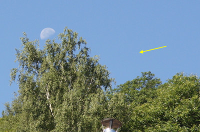 19.07.2022 09:04 MESZ Jupiter und Mond