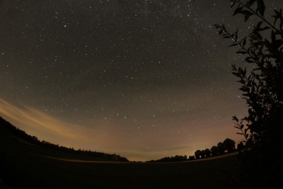 00.14 Uhr (10.09.), 30 Sek. 8mm, ISO 3200