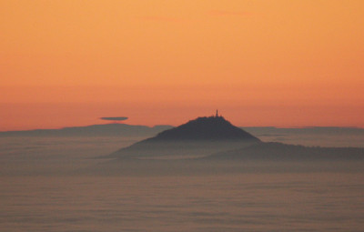 UFO über der Kesselkuppe