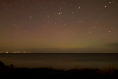 Polarlicht Hubertsberg  gegen 17:10 UTC