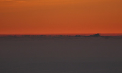 Wolkenspiegelung als Warteablenkung