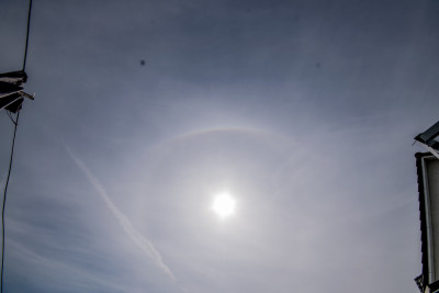 11:07 MESZ - Umschriebener Halo, 22°-Ring