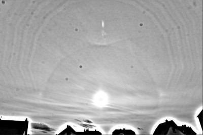 Uhrzeit gegen 17:00 Uhr MESZ, Sonnenstand 16°