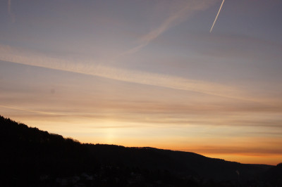 07:57 ( (Sonne: -1.5°, Sonnenaufgang 8:02)