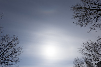 Uhrzeit: 9:17 Uhr, Sonnenstand: 27,5°, visueller Eindruck