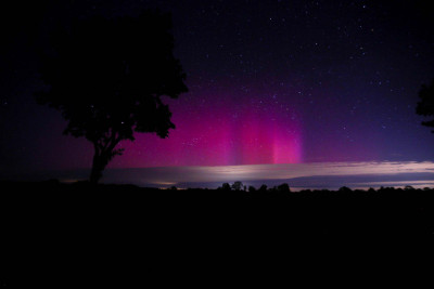 06.05.2024, 00:38 Uhr MESZ, Sittensen 53,3 Grad, Canon 6d, 17mm, 2.8, ISO 1600, 8 Sek, schwach visuelles Polarlicht