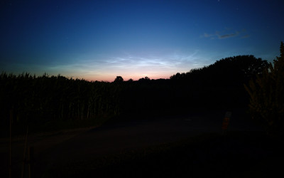 Handyfoto aus der Haustür heraus (03:35 MESZ)