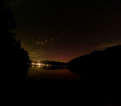 Wolfgangsee nahe St. Gilgen/Gschwandt, GoPro 11, 30s Belichtungszeit, ISO 1600, ca. 03:00 Uhr