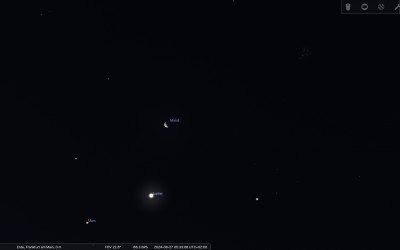 Ansicht gegen 5:30 MESZ