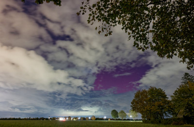 Haar 10.10.2024 21:03h MESZ 20mm Vollformat Blickrichtung Nord
