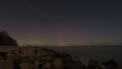 unbearbeitet (bis auf Belichtung -2 ^^) 20:58 MEZ; 11mm, f3.5, ISO 2500, 25sek