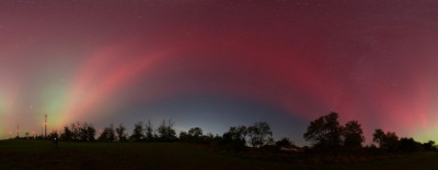 21:20 UTC - Blick nach Süden