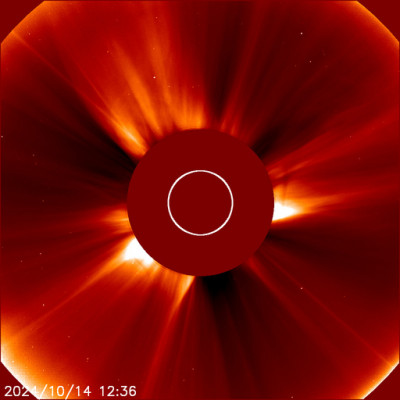 LASCO C2 14. Okt. 2024, 12:36 UT