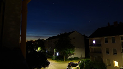Abb. 2: 04:02 MESZ, Sonne -11.5°