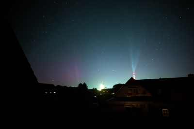 00:01 UTC etwas wackelig auf der Fensterbrüstung