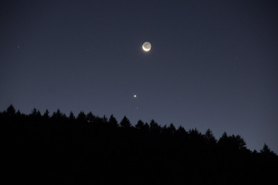 06:10 MESZ Das Trio am Morgenhimmel