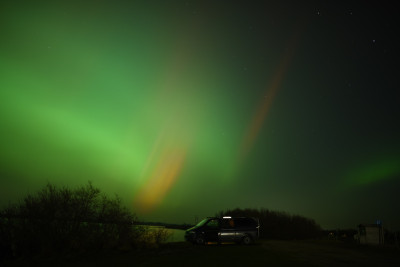 21:32 UTC - Blick Richtung NO