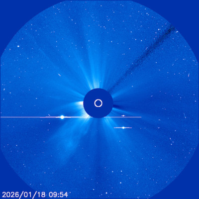 Merkur-Mars am 18. Jan. 2026