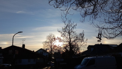 Nebensonnen in Heldenstein