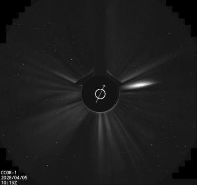 Striae in der Kometenwolke