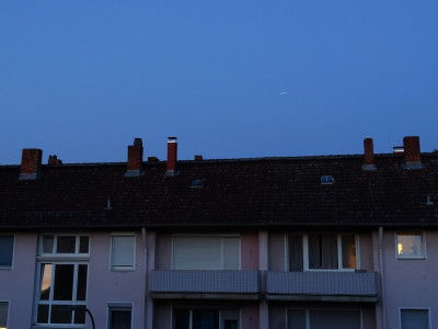 1. Überflug, 09.07.2025, 22:10 MESZ
