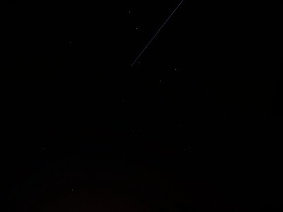 Überflug der ISS am 28.05.2016 um 01:18 MESZ. Aufgenommen in Oberursel mit einer Sony DSC-HX400V; Belichtungszeit 30s bei Blende 2.8 und ISO 100.