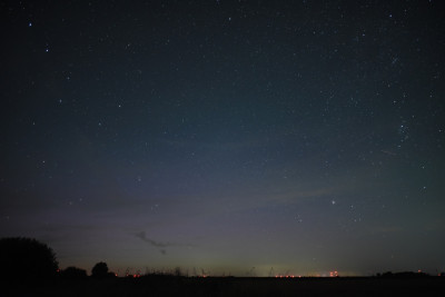 21:42 UTC<br />D750, 20mm, f/1.4 , 8sec, ISO3200, mit Didymfilter, unbearbeitet (nur verkleinert für Forum)